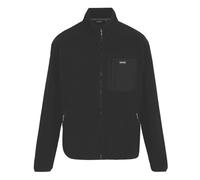 Regatta Work Fleece Jacket Mens Black Coat Full Zip Pockets X Large 51.1in Chest