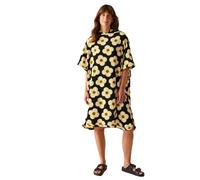 'Orla Kiely' Towelling Robe Regatta Black S/M
