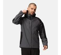 Regatta X Pro Beacon Seal Grey/black Men's Waterproof Lightweight Jacket #trw529