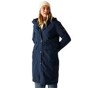 Regatta Jacket Yannta - Hooded Waterproof Longline Insulated - Blue 36 Women