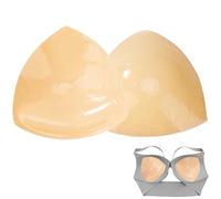 Regbsulqs Double-Sided Sticky Push-Up Bra Inserts Reusable Adhesive Insert Enhancers Pads for Bikini Swimsuit Dress