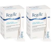 Regelle Vaginal Moisturiser - 12 Single-Use Pre-Filled Applicators - Long-Lasting Hydration & Comfort - Non-Hormonal, HRT-Compatible (Pack of 2)