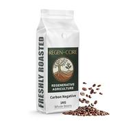 REGEN-CORE Coffee Beans 1kg - Regenerative Agriculture Speciality Whole Bean Coffee - Carbon Negative & Sustainable - Freshly Roasted UK Arabica with Smooth & Balanced Flavour