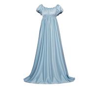 Regency Dresses for Women Floor Length Vintage Regency Dress Victorian Tea Party Gown