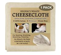 Regency Natural Ultra Fine 100% Cotton Cheesecloth 9 sq.ft