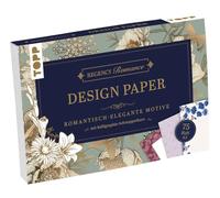Regency Romance Design Paper Block A5: 75 feste Motivpapiere DIN A5 in 25 Designs. Mit Kalligraphie-Grundlagen