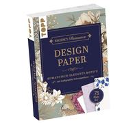Regency Romance Design Paper Block A6: 75 feste Motivpapiere DIN A6 in 25 Designs. Mit Kalligraphie-Grundlagen