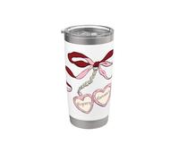 Regency Romance Locket Art Book Lover Tee Stainless Steel Insulated Tumbler