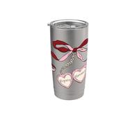 Regency Romance Locket Art Book Lover Tee Stainless Steel Insulated Tumbler