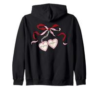 Regency Romance Locket Art Book Lover Tee Zip Hoodie