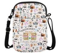 Regency Tv Show Inspired Gift Tv Show Merchandise Makeup Bag Bookish Gift for Book Lovers (Bridger 1813 CR)