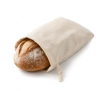 Regency Wraps 100% Cotton Bread Bag for Homemade Bread, Reusable Sourdough Bread Storage Bag with Drawstring Closure, Extra Large 14" x 17" Bread Keeper for Artisan Loaves, Baguettes & Bakery Bread