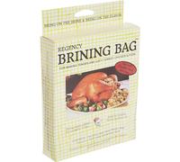 Regency Wraps Brining Bag, Heavy Duty with Double Seal for Juicy Turkey, Bottom Gusset for Easy Storage, BPA Free, Clear, 23.5" X 19.5" Pack of 1