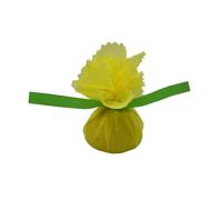 Regency Wraps Cover, Yellow Seed Free Squeezing of Lemon Halves or Wedges, Cotton, Ribbon Wrap