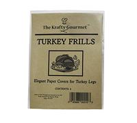 Regency Wraps KG010 Krafty Gourmet Turkey Frills, Paper, White