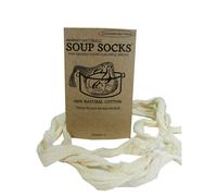 Regency Wraps RW825N Soup Sock Cotton Mesh Bag, White