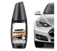 Regenerating Car Seals - 100 ml Fast and Long-Lasting Cleaning Supplies | Restorer for Car Profiles, for Cleaning Maintenance Polishing Washing Trucks Convertible Garage Home Under Sedil