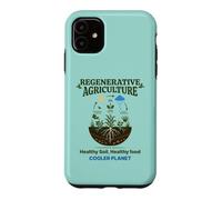 Regenerative Agriculture CO2 Healthy Soil Cooler Planet Case for iPhone 11