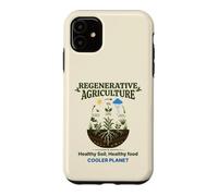 Regenerative Agriculture CO2 Healthy Soil Cooler Planet Case for iPhone 11