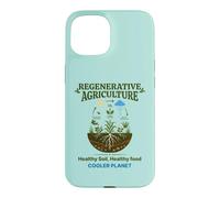 Regenerative Agriculture CO2 Healthy Soil Cooler Planet Case for iPhone 15