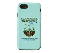 Regenerative Agriculture CO2 Healthy Soil Cooler Planet Case for iPhone SE (2020) / 7/8