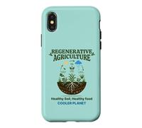 Regenerative Agriculture CO2 Healthy Soil Cooler Planet Case for iPhone X/XS