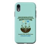 Regenerative Agriculture CO2 Healthy Soil Cooler Planet Case for iPhone XR
