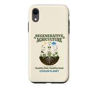 Regenerative Agriculture CO2 Healthy Soil Cooler Planet Case for iPhone XR