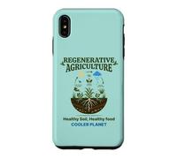 Regenerative Agriculture CO2 Healthy Soil Cooler Planet Case for iPhone XS Max