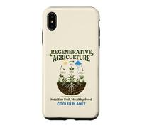 Regenerative Agriculture CO2 Healthy Soil Cooler Planet Case for iPhone XS Max