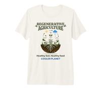 Regenerative Agriculture CO2 Healthy Soil Cooler Planet Premium T-Shirt