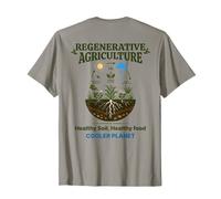 Regenerative Agriculture CO2 Healthy Soil Cooler Planet T-Shirt