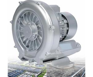 Regenerative Blower 120W-1500W 110V/220V/380V Single Phase/Three-Phase,High-Pressure Vortex Ring Blower,Industrial Vacuum Pump for Air Blowing Or Suction for Sewage Aeration Aquarium(180W/220V)
