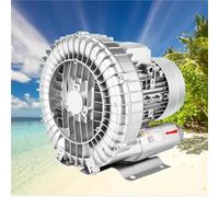 Regenerative Blower High-Pressure Vortex Ring Blower for Air Blowing and Suction, Single Phase 50Hz Oil-Free Industrial Air Pump