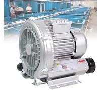 Regenerative Blower, Side Channel Blower, High Pressure Regenerative Blower, Vacuum Pump, for Aquarium Waste Water Aeration and Fish Ponds (180W/220V)