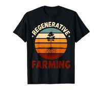 Regenerative Farming Sustainable Value Graphic T-Shirt, Men, Black, S
