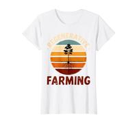 Regenerative Farming Sustainable Value Graphic T-Shirt, Women, White, M
