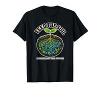 Regenerative Gardening Modern Garden Prepper Soil Health T-Shirt