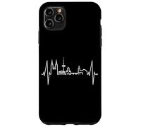 Regensburg Skyline Heartbeat German Heart I Love Regensburg Case for iPhone 11 Pro Max