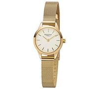 REGENT 12211033 Women's Analogue Quartz Watch with Stainless Steel Strap, Gold, Bracelet