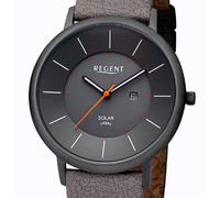 Regent BA-723 Stainless Steel Solar Mens Watch Vegan Band Seiko - Plant