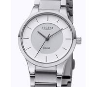 Regent BA-728 Stainless Steel Solar Women's Watch Seiko - Plant 28mm 5 BAR Wr