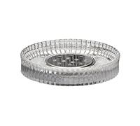 Regent Bathroom Accessory Set Cut Glass Soap Dispenser Tumbler Storage Jar (Soap Dish)