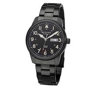Regent Men's Analogue Quartz Watch 32018696, black, Bracelet