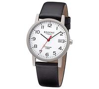 REGENT Men Analogue Quartz Watch with Leather Strap 11190181