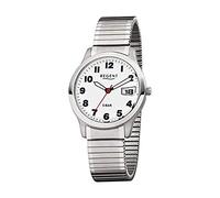 Regent Mens Silver Watch Analog F-897 Steel Bracelet URF897 an Offer Made by IMPPAC