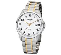 Regent Mens Wristwatch Silver Gold Analog F-1014 Stainless Steel Bracelet URF1014 an Offer Made by IMPPAC