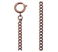 REGENT Pocket Watch Chain Pocket Watch Chain for Pocket Watch with Carabiner and Spring Ring in Various Designs, P-624 - Brown, Dress