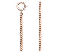 REGENT Pocket watch with chain for pocket watch with carabiner and spring ring in different variants, Ps-04 - Rose Gold 5 mm