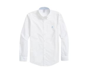 Regent Regular-fit Non-iron Sport Shirt - male - Brooks Brothers - Formal Shirts - White - M - Shirts M
